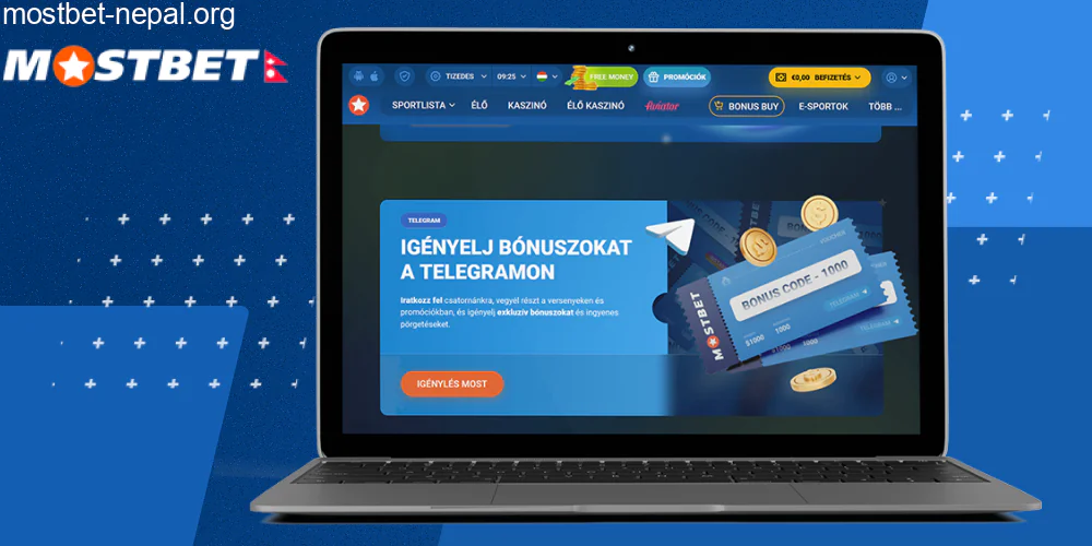 Mostbet promo code is an opportunity to get additional bonuses